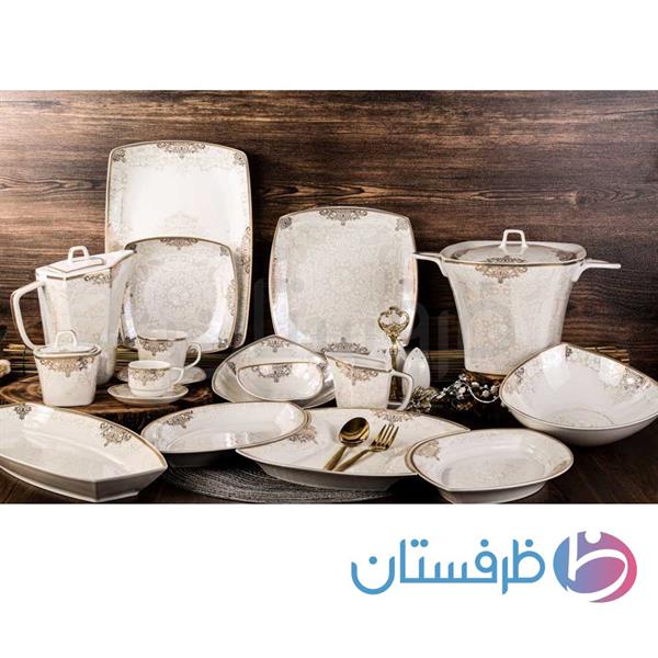 96پارچه مگنولیا طلایی