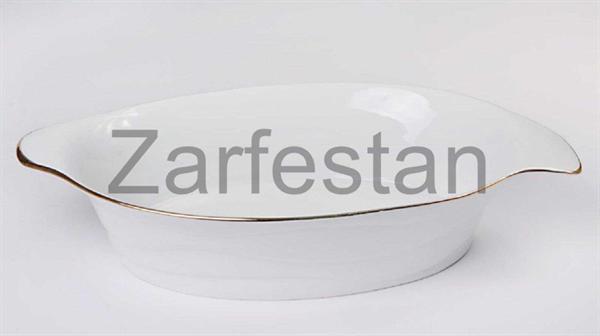  کاسه مدرن بزرگ یکخط طلا