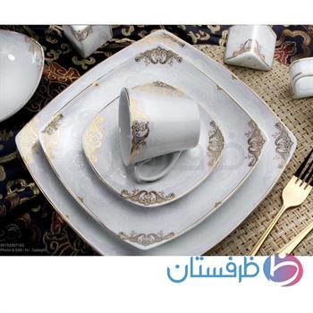 سرویس چینی 30پارچه  217 Bماندانا صورتی