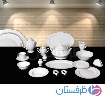 102پارچه الگانس سفید لبطلا