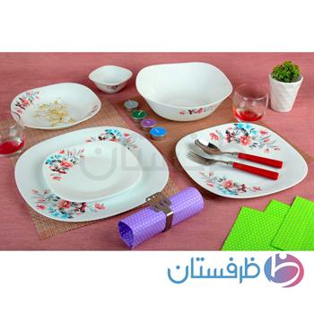 26پارچه داماس سینوهه صورتی خاکستری