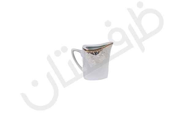 سرویس غذاخوری 12 نفره 105 پارچه چینی پردیس کاشان طرح برلین 2042 طلایی