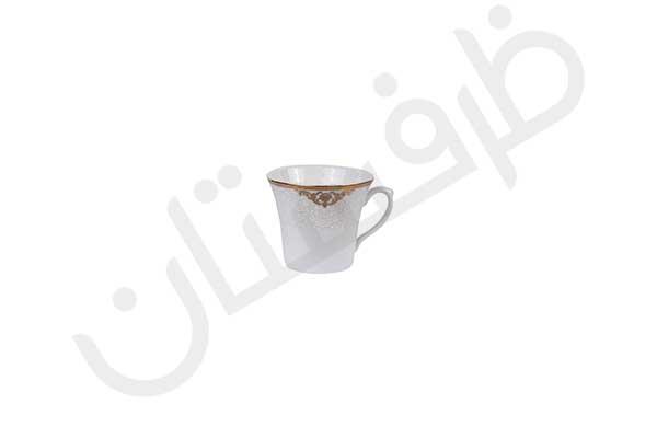 سرویس غذاخوری 12 نفره 105 پارچه چینی پردیس کاشان طرح برلین 2042 طلایی