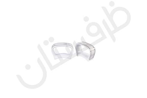 سرویس غذاخوری 12 نفره 105A پارچه چینی پردیس کاشان طرح منچستر 2041 پلاتین