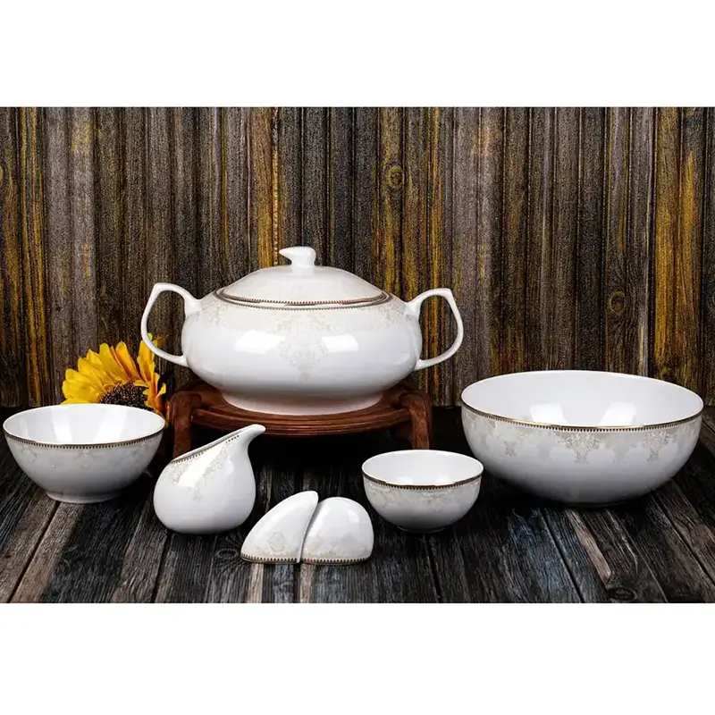 سرویس غذاخوری 6 نفره 30 پارچه گلارا 917B