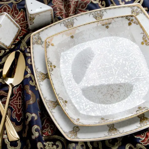 سرویس غذاخوری 6 نفره 30 پارچه شاهان کد 487