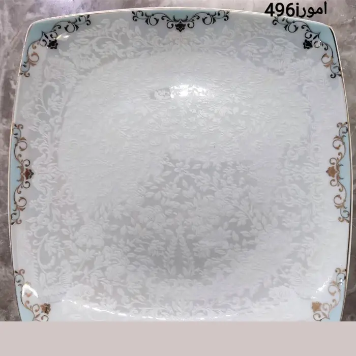 سرویس غذاخوری 6 نفره 30 پارچه آمور فیروزه کد 496i