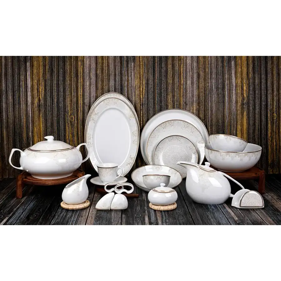 سرویس غذاخوری 6 نفره 30 پارچه گلارا 917B